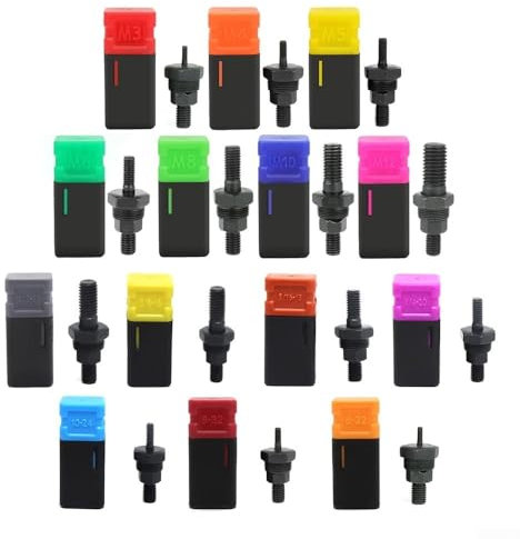 Ersatzmutter Nietdorn für Handnietzange, metrisch M3M10, hochfester Stahl (1/4-20)