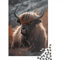 1000 Teile Puzzles Majestic Yak Puzzle für Erwachsene Holzpuzzles Interessante Stressreduzierungspuzzles für Familie und Freunde Geschenke 1000 Stück (75 x 50 cm)