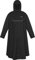 normani Unisex Regenponcho EXTRA Lang mit Ärmeln und Brusttasche für Damen und Herren - Brusttasche und 3M™ Scotchlite™ Reflektor - 100% Winddicht - 100% Wasserdicht Farbe Dunkelschwarz Größe L/XL