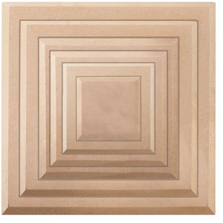 AHANDMAKER 6 tamaños herramientas de alfarería moldes cuadrados para cerámica de arcilla moldes de cerámica moldes de cerámica moldes para placas de alfarero para placas de cerámica