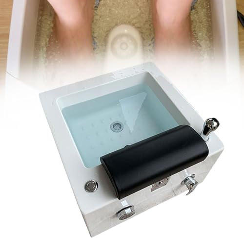 WEIMILOR Bains de Pieds et spas avec Chaleur et Massage Lampe colorée Bain de Pieds Spa Bain de Pieds Spa Bain de Pieds Pédicure Lavabo de pédicure en Acrylique
