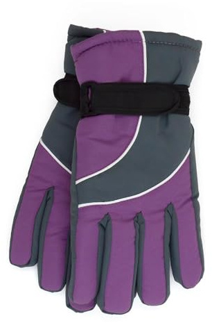 A2Z Ladies Ski Gloves Women Snowboarding Winter Gloves Windproof Outdoor Sports Mittens Full Finger Bike Gripper Gloves Ladies Walking Riding Hiking Warm Sports Gloves Waterproof Mittens