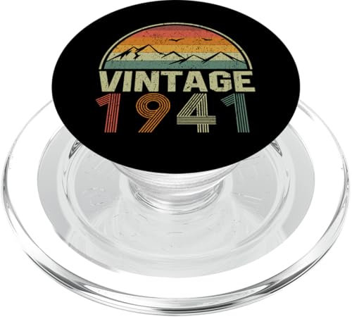 85. Geburtstag Geschenkidee Vintage 1940 PopSockets PopGrip für MagSafe