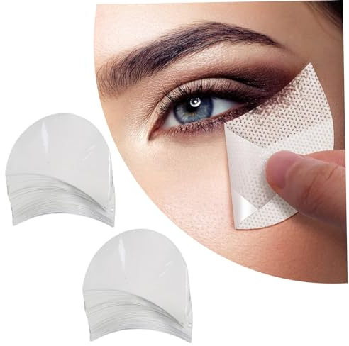 Lidschatten-Klebeband 100 Stück Kosmetik-Klebeband zur Vermeidung von Make-up-Rückständen selbstklebende Lidschatten-Schablone Make-up- für Wimpernverlängerung