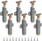 6 PCS Push to Open Heavy Duty, Push to Open Door Catches, Spring Pushs Latch, Snap Roller Door Catch, Touch Pushs Opener for Closet Closing Wardrobe Closure