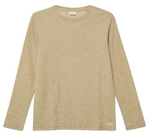 s.Oliver Junior Jungen T-Shirt – Langarm, Jersey, Stickerei