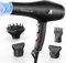 Dekuri Ionic Hair Dryer for Women – Fast Drying, Smooth Finish, with Diffuser & Comb, 2 Speeds 3 Heats, Cool Shot, Professional Hairdryer
