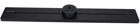 Depisuta Power -Outlet -Streifen 23,62 Zoll 32A 8000W Aluminiumlegierung Wandmontage Power Socket mit 3 Beweglichen Auslässen für Küchen Wohnzimmer (3 Universelle Filialen)