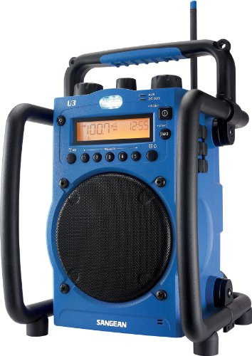 Sangean U3 AM/FM Ultra Rugged and Water Resistant Digital Tuning Radio