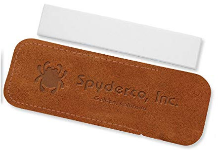 Spyderco Taschenstein mit Beutel, feine Körnung, klein, rechteckig, autoklavierbar