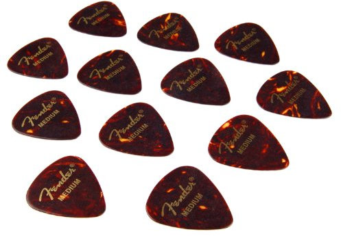 Fender 351 Plektren Medium 12er Pack