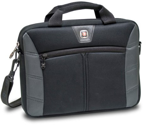 Wenger GA-7627-14 Sherpa 10.2 Inch Notebook Slimcase, black/grey