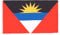 AZ FLAG - Flagge Antigua Und Barbuda - 150x90 cm - Antigua And Barbuda Fahne 100% Polyester mit Messing-Ösen - 110g