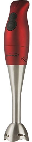 Brentwood Hand Blender, 2-Speed 200W, Red