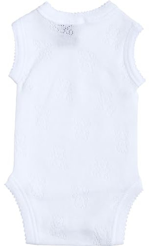 babidu Body C.Cisne, Blanco, 12 Meses Bebe-Unisex
