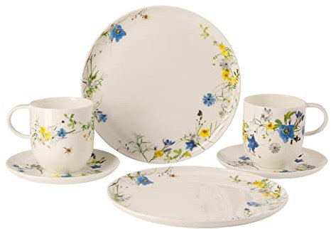 Rosenthal Brillance Fleurs des Alpes Set 6 pezzi con tazza e piatto coupon