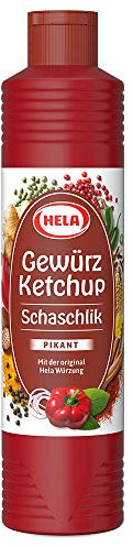 Hela Schaschlik Gewürz Ketchup 800 ml, 6er Pack (6 x 800 ml)