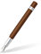 STAEDTLER 476TRX7 M ST Füller Trx (ergonomische Dreikantform, matte samtweiche Aluminium-Oberfläche, Aufsteckkappe, Standard Tintenpatrone, hochwertige Edelstahlfeder, Farbe: braun, Strichstärke M)