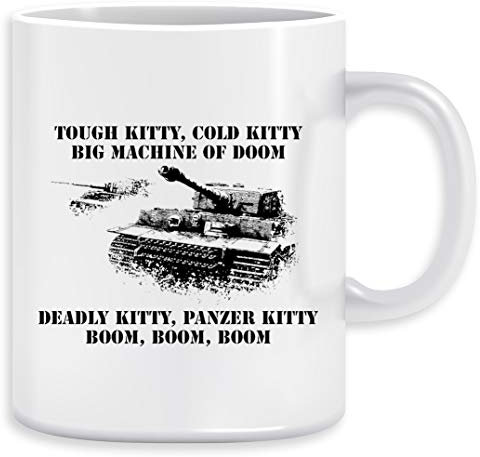 Tiger Panzer Wiegenlied Kaffeebecher Becher Tassen Ceramic Mug Cup