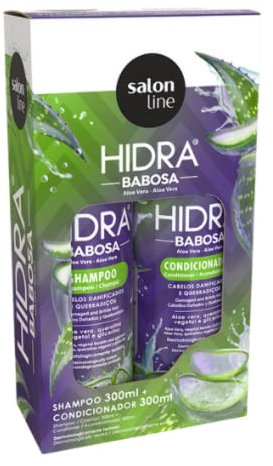 Salon Line Shampoo und Pflegespülung Hydra Schnecke, 300 ml