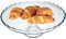 KADAX Soporte para tartas de cristal, soporte para tartas con pie, bandeja redonda para magdalenas, galletas, postres, cumpleaños, fiesta, soporte plano para boda, plato transparente (redondo)