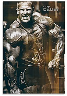 MMMU Jay Cutler Bodybuilding-Poster, Wandkunst, Poster und Leinwand-Kunstdruck, modernes Familienschlafzimmer, ästhetische Dekoration, 08x12inch(20x30cm)