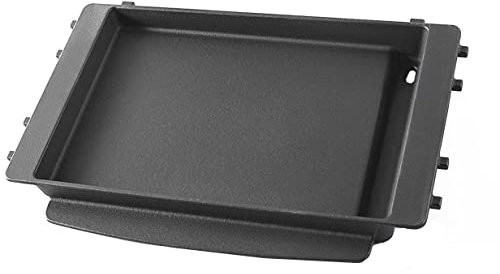 SafBbcue 7658 Grillplatte für Weber Spirit & II 200/300 Series Gasgrills, 44,5 cm Gusseisen-Grillplatte für Spirit E-210 II E-210 E-310 330 S-315 II E/S-310/310 Genesis Silver B/C Spirit 700#7597