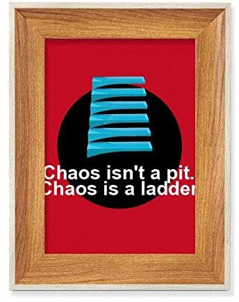 offbb Chaos Pit Ladder Desktop Wooden Photo Frame Display Picture Art Painting Multiple Sets