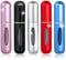 Perfume Atomiser Bottles 5ml, Portable Refillable Perfume Atomizer Bottle, Mini Travel Perfume Atomizer (5Pcs)