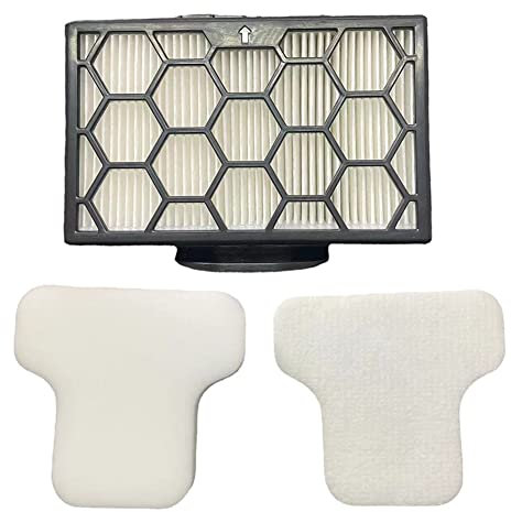 Filter-Set für Shark beutelloser Zylinder-Staubsauger CZ500UKT/CZ2001/CZ500EUT, Ersatzteil-Set – inklusive Filter, Schaumstoff und Filz