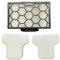Filter-Set für Shark beutelloser Zylinder-Staubsauger CZ500UKT/CZ2001/CZ500EUT, Ersatzteil-Set – inklusive Filter, Schaumstoff und Filz
