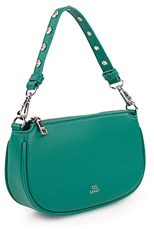 SKPAT - Handtasche Damen Umhängetasche Damen Klein & Stilvoll Handtasche Damen Umhängetasche Crossbody Bag Damen, Grün Esmeralda
