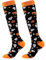 FGFD&OU Kompressionsstrümpfe für Damen und Herren Lustige Socken für Halloween Kompressionssocken Bunte Stützstrümpfe Socken für Laufen, Sport Radsport Jogging, geschenke für halloween(Stil1, L/XL)