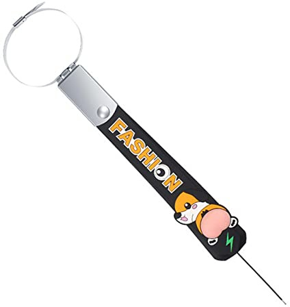 Yajimsa Cinturón Antiestático para Coche | Correa Tierra, Elimina Electricidad Estática, Ajustable, Negro