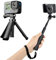 YALLSAME Mini Selfie Stick Tripod for GoPro Hero 13 12 11 10 9 8 7 6 5/AKASO/DJI, Extendable Selfie Stick for Action Camera/iPhone, Extension Pole Tripod for GoPro, Portable Handgrip for Vlog/Travel