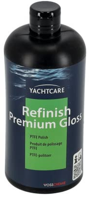 Yachtcare PTFE-Politur Refinish Gloss Bootspolitur für GFK & Gelcoat 500ml | Für Industrie | Schützt gegen erneute verwitterung | Farbe: Weiß
