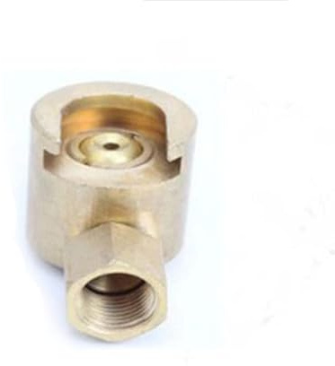 Grease Nipple Coupler, Flat Mouth Hexagon Ended Slide on Grease Gun Connector 5A 220V for Most Grease Gun (22mm)