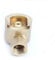 Grease Nipple Coupler, Flat Mouth Hexagon Ended Slide on Grease Gun Connector 5A 220V for Most Grease Gun (22mm)