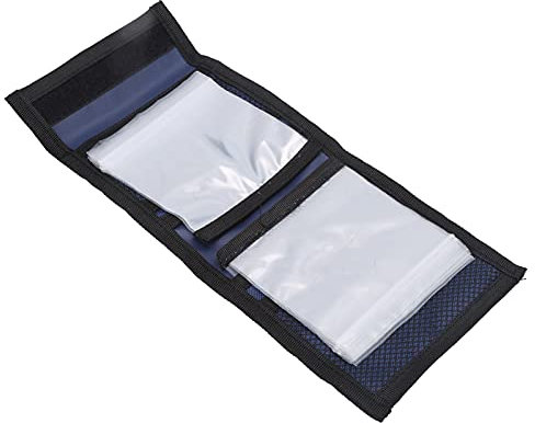 VBESTLIFE Angelschnurtasche, 10 Taschen, Fliegenfischen, Vorfächer, Brieftasche, Taktische Rucksäcke für Tippet, Aufbewahrungstasche, Fliegenfischen, Zubehör, Taktische Taschen und Rucksäcke