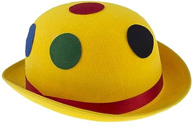 Karneval Klamotten Melone Clown groß gelb