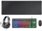 MARSGAMING MCP-RGB3, Pack Gaming-Tastatur Fixed RGB + Gaming-Maus RGB Flow 3200 DPI + Headset Over-Ear RGB + XXL Mousepad, Schwarz, Französische Sprache