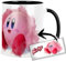 MasTazas Super Smash Brothers Kirby Taza Ceramica Interior y Asa Negra