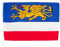 Netflags Flagge Rostock 100 x 150 cm Schiffsflagge mit 160 g/qm Stoffgewicht