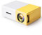 WolFum YADECL Portable LED Mini Projector Home Theater Game Video Player SD Compatible USB Speaker YG-300 Child Beamer