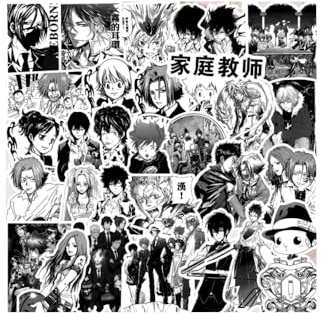 Generisch Hitman Reborn Cartoon Anime Anime Peripherie wasserdichte Aufkleber (Stil 1), LZH-2556