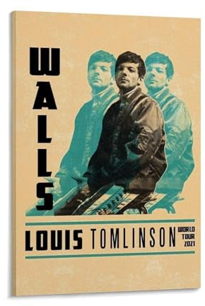 TPLLPK Louis Tomlinson Poster, dekoratives Gemälde, Leinwand, Wandposter und Kunstdruck, moderne Familienschlafzimmer-Dekoration, Poster, 30 x 45 cm