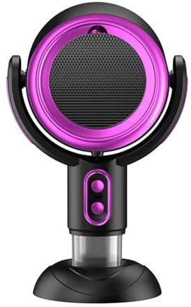 LCPKUTTR Portable Range Hood, Desktop Range Hood With 2 Speed Exhaust Fan, Detachable Aluminum Filter, Large Oil Collection Cup, Portable Kitchen Exhaust Fan For Indoor, Hot Pot YK-705(Purple)