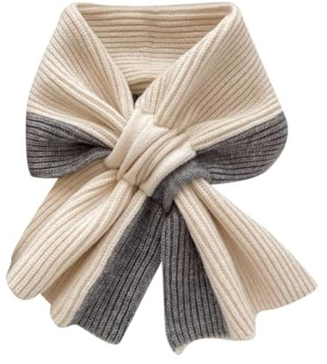 Generico Sciarpa Pashmina Donna Sciarpa Lana Donna Fantasia Sciarpa abbinata ai colori invernali Sciarpe versatili antivento per le donne Stole Donna Elegante Cerimonia Stola Sposa (Grey, One Size)