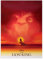 Displate Disney Metallposter Bilder Kinderzimmer deko Poster Kinderzimmer Disney Poster Merch Zimmer Plakat wandbilder deko - The Lion King - Lion King Red Sunset Poster 45 cm x 32 cm