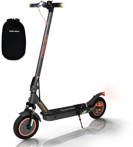 E-Scooter Elektroroller, 35 km Reichweite, 10 Reifen Elektro Scooter, Klappbar Eroller - Ideal für Pendler und Stadtfahrten, M2 Max